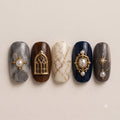 Architecture press-on nails