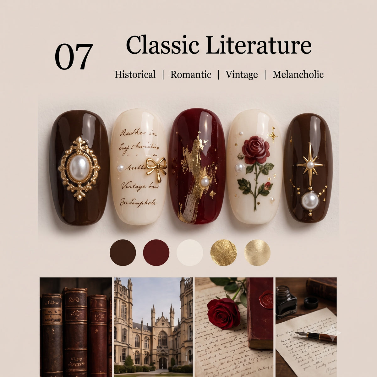 Classic Literature design card