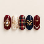 Oxford Library press-on nails