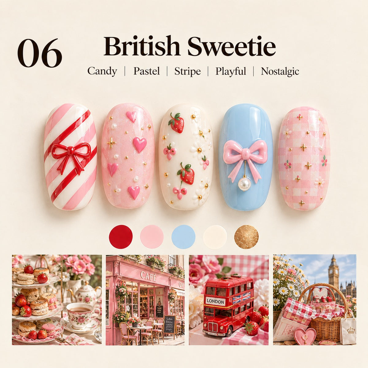 British Sweetie design card