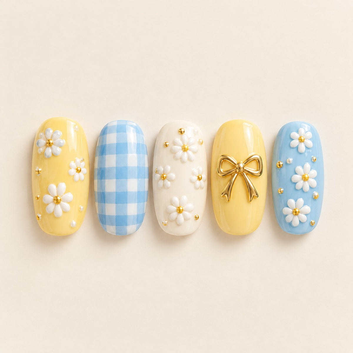 Daisy Market press-on nails