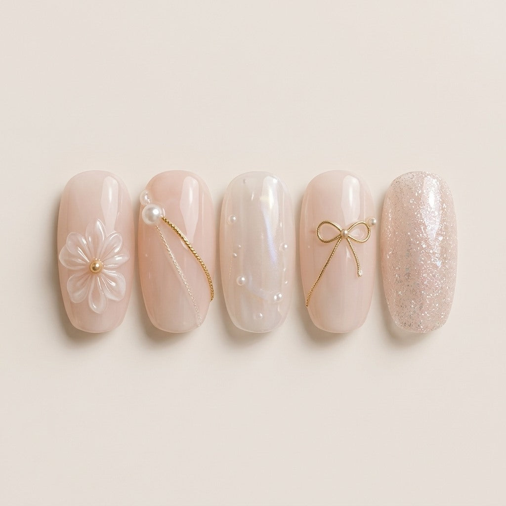 Wealth Whispers 02 press-on nails