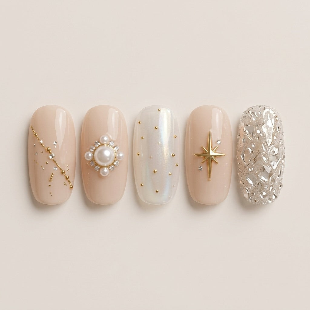 Wealth Whispers 07 press-on nails