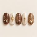 Cozy Evening press-on nails